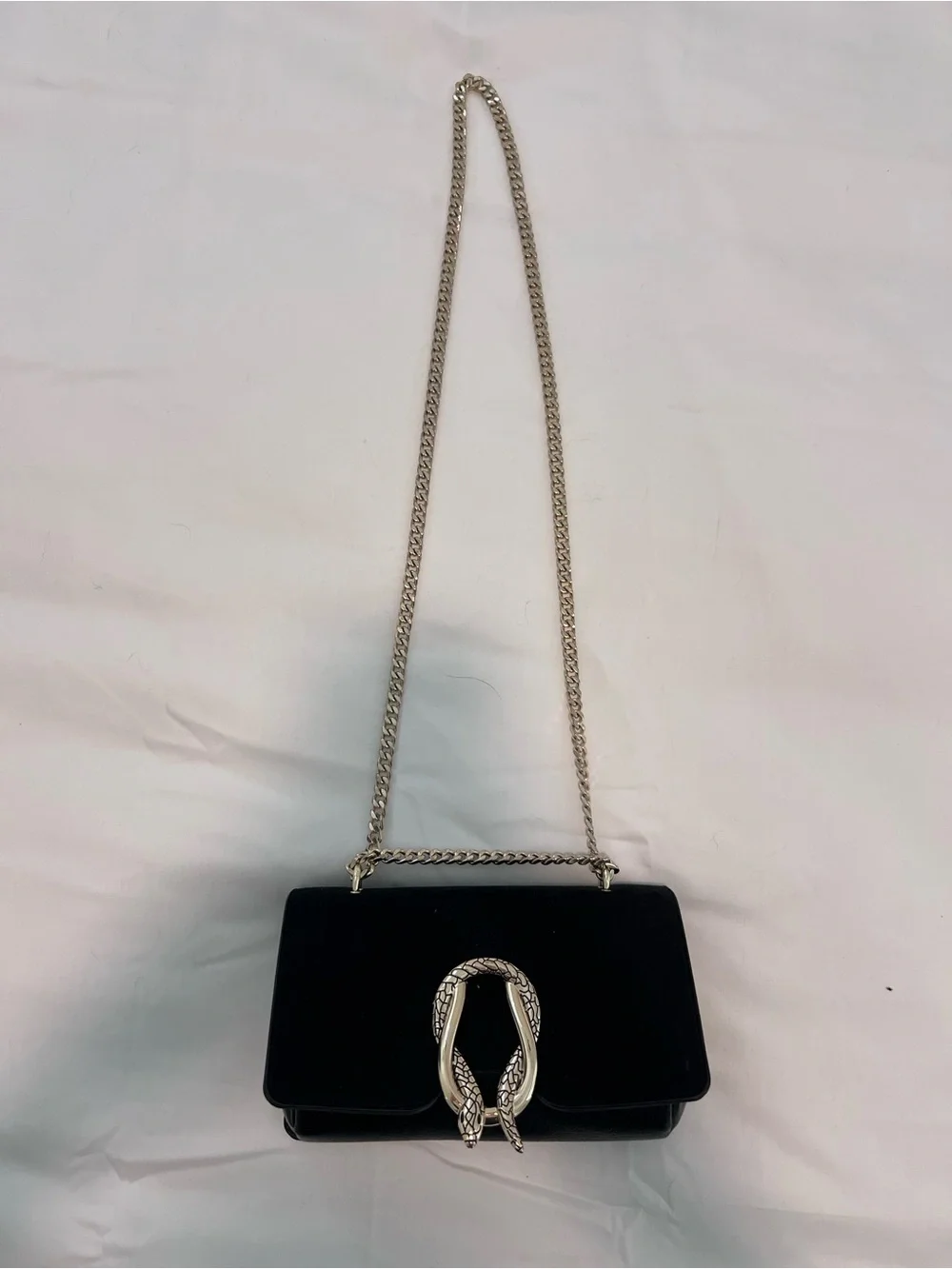 Express - Black Velvet Purse